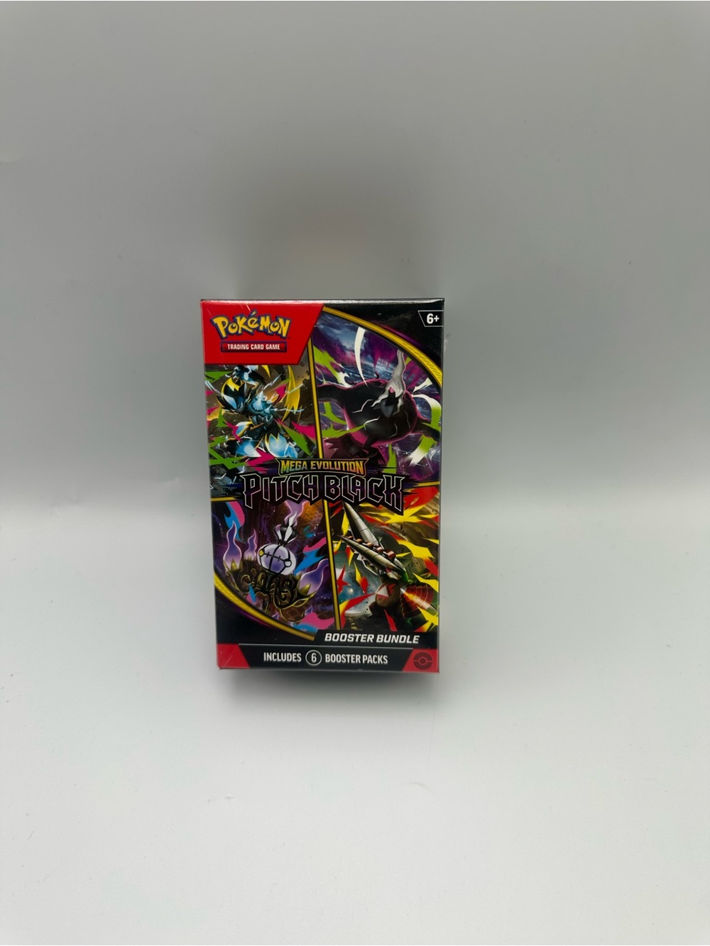 Mega Evolution Pitch Black Booster Bundle - Black/Red